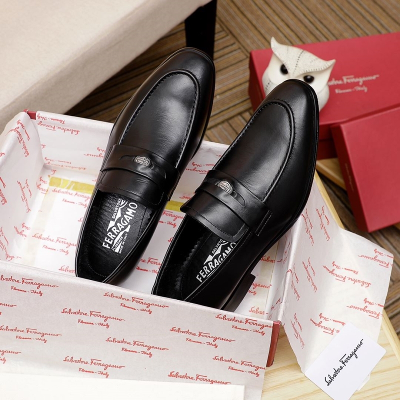 Ferragamo Leather Shoes